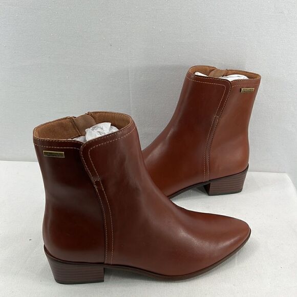 Rockport Geovana Mid Boot- Tan Havane- Size 8 M- NIB - Picture 5 of 7